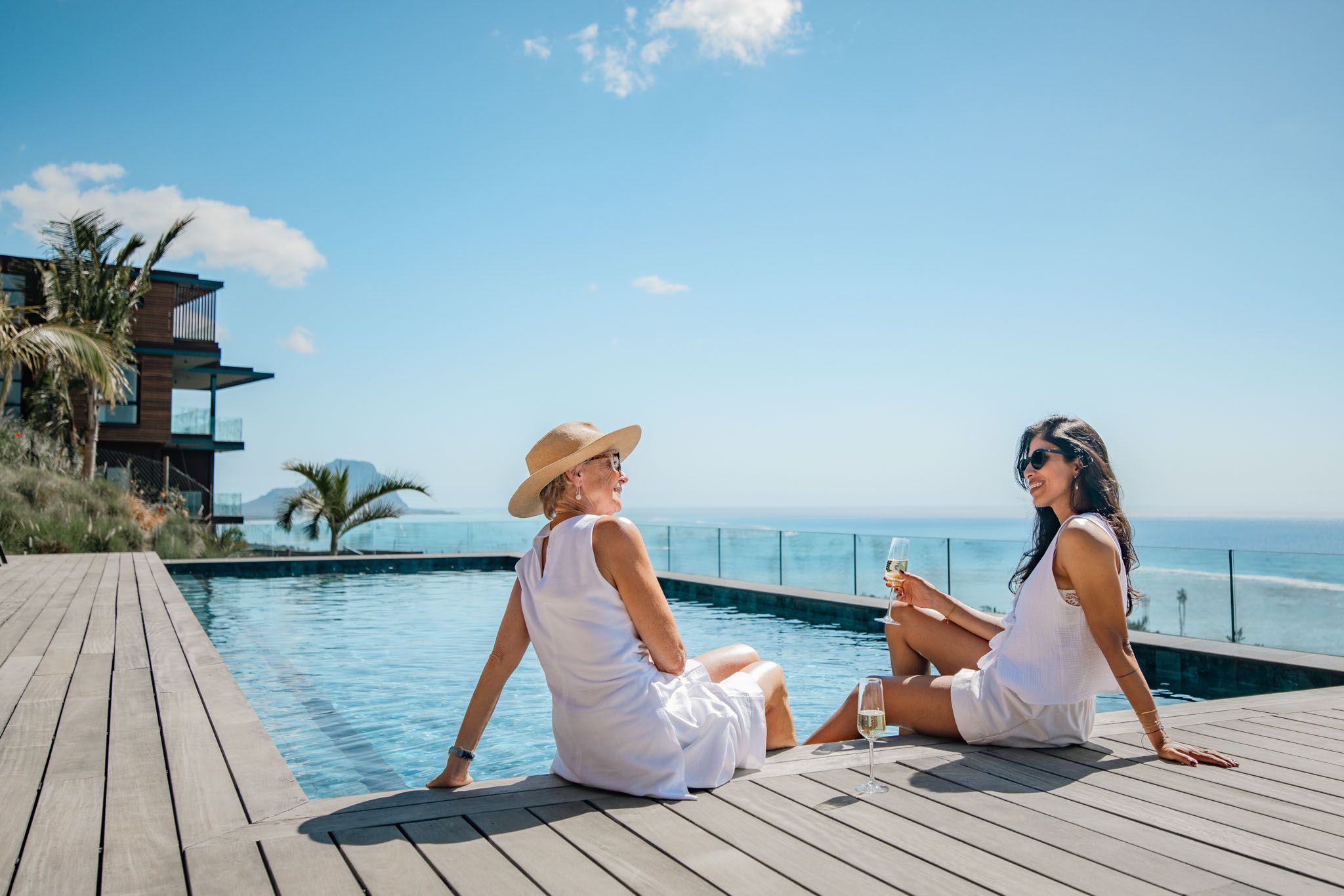Legend Villa avec piscine privée et vue océan