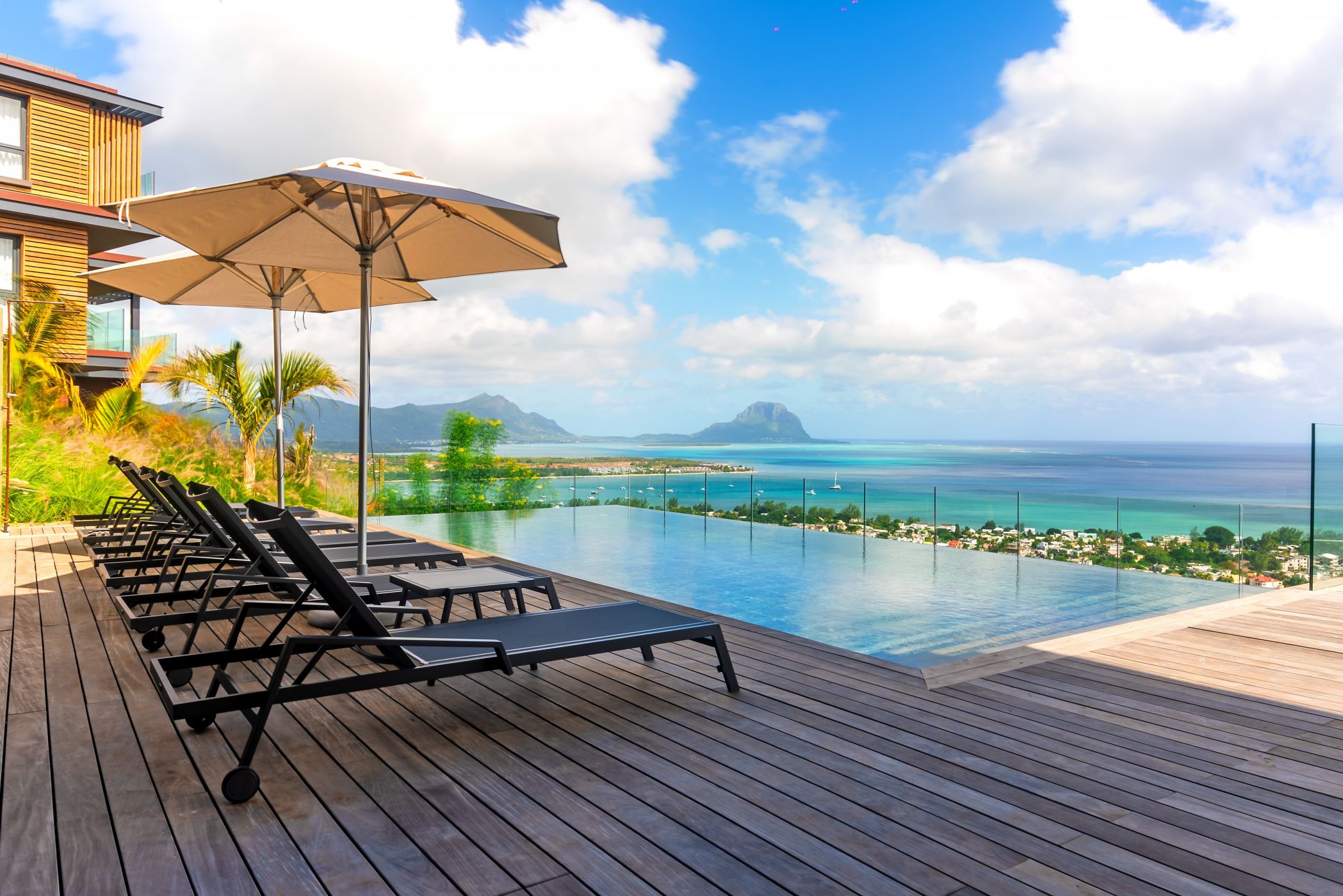 Legend Villa avec piscine privée et vue océan