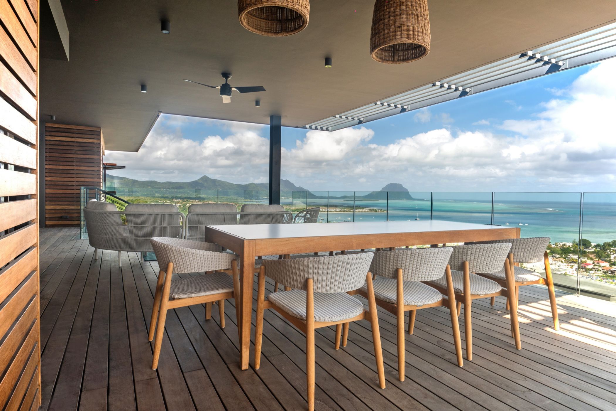 Legend Villa avec piscine privée et vue océan